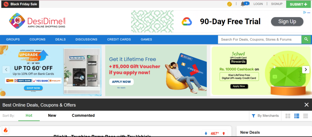 The Best Top 10 Coupon Websites in India At YourGuruz.com.